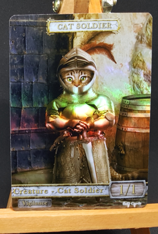 Foil Cat Soldier #01